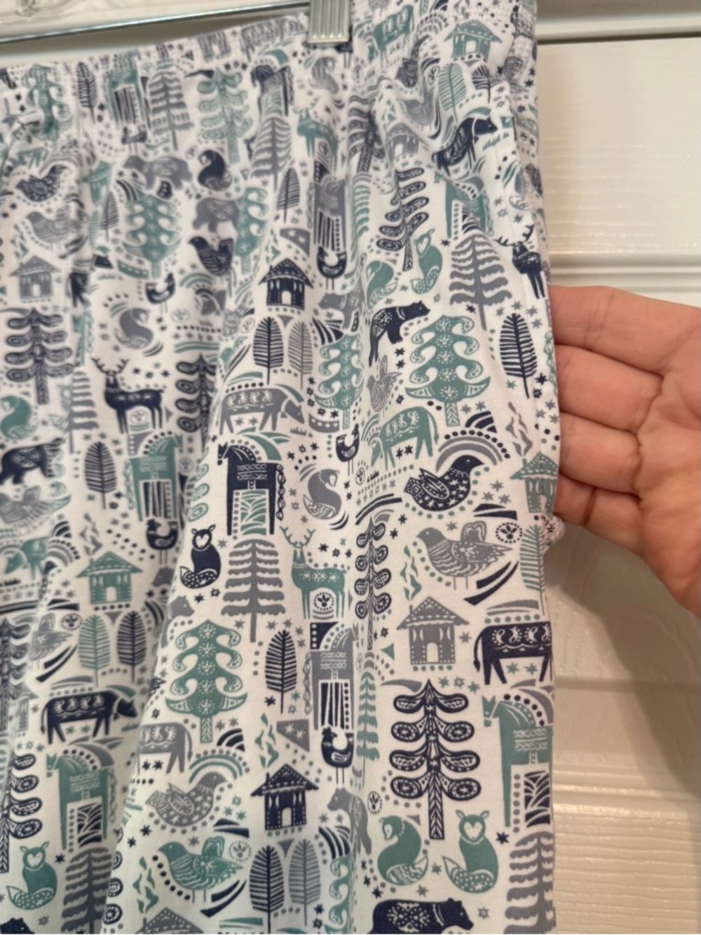 Roller Rabbit Nordic Folk Pima Cotton Pajamas XXL - Picture 8 of 14